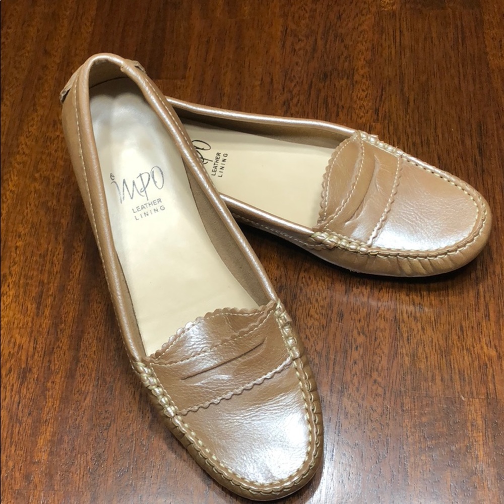 Impo Tan Metallic Loafer